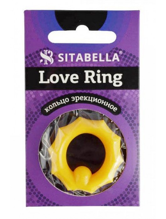 Цветное эрекционное кольцо Love Ring - Sitabella - в Тольятти купить с доставкой
