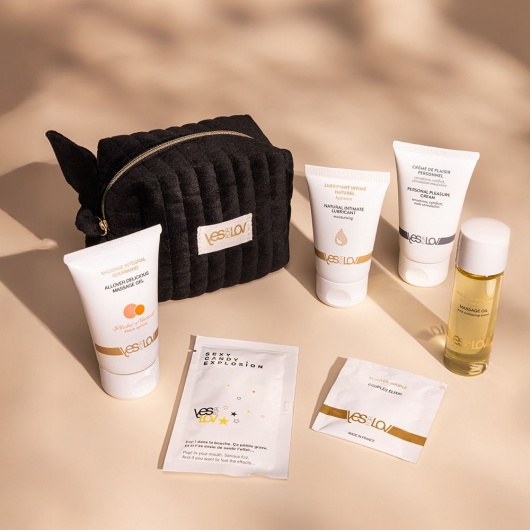 Набор YESforLOV La Trousse Enchantée в черной косметичке - YESforLOV - купить с доставкой в Тольятти