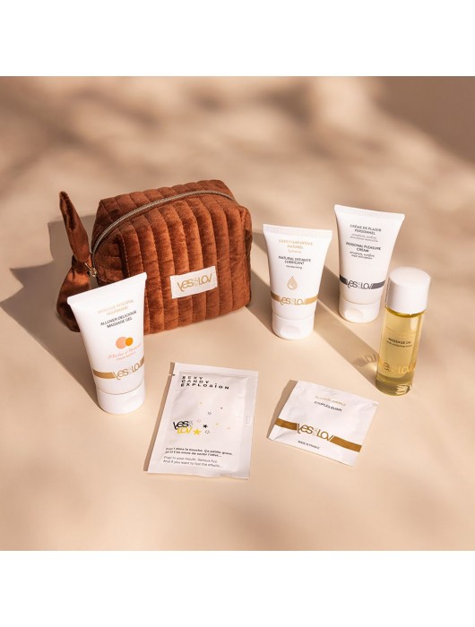 Набор YESforLOV La Trousse Enchantée в коричневой косметичке - YESforLOV - купить с доставкой в Тольятти