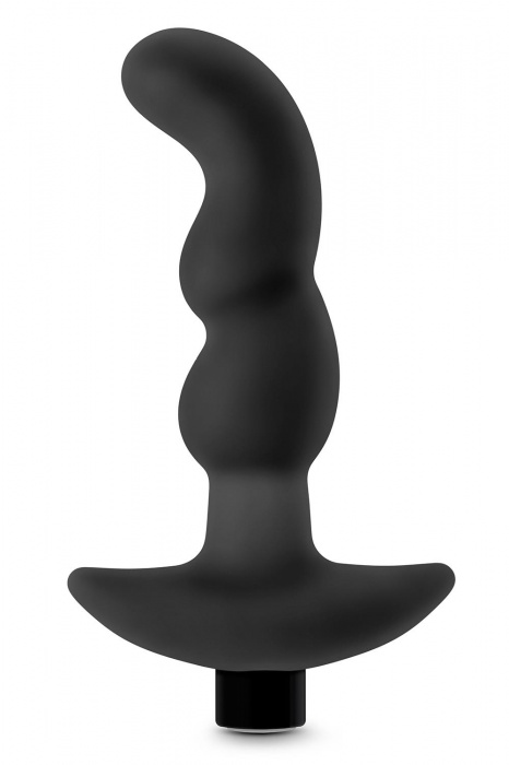 Черный вибромассажер простаты Prostate Massager 03 - 15,2 см. - Blush Novelties - в Тольятти купить с доставкой