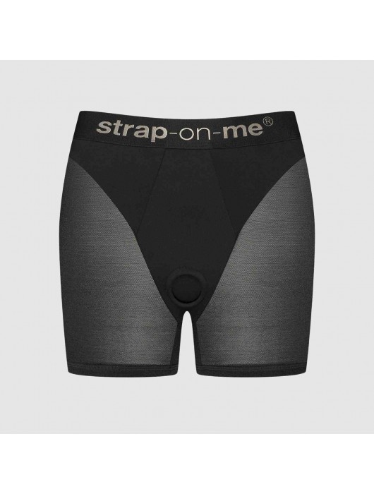 Трусики-шорты для фиксации насадок Strap-on-me Harness Lingerie Halo - size S - Strap-on-me - купить с доставкой в Тольятти