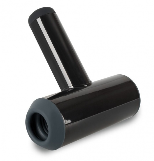 Черный мастурбатор с удобной ручкой Masturbator with 2 Functions - Orion - в Тольятти купить с доставкой