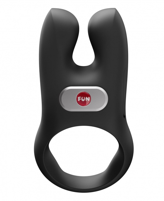 Черное эрекционное виброкольцо Nos - Fun Factory - в Тольятти купить с доставкой