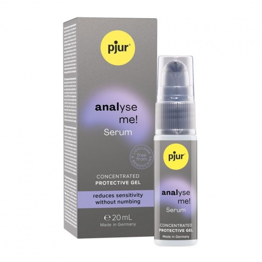 Расслабляющая анальная сыворотка pjur Analyse Me Serum - 20 мл. - Pjur - купить с доставкой в Тольятти