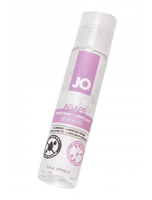 Лубрикант на водной основе для женщин JO AGAPE ORIGINAL - 30 мл. - System JO - купить с доставкой в Тольятти