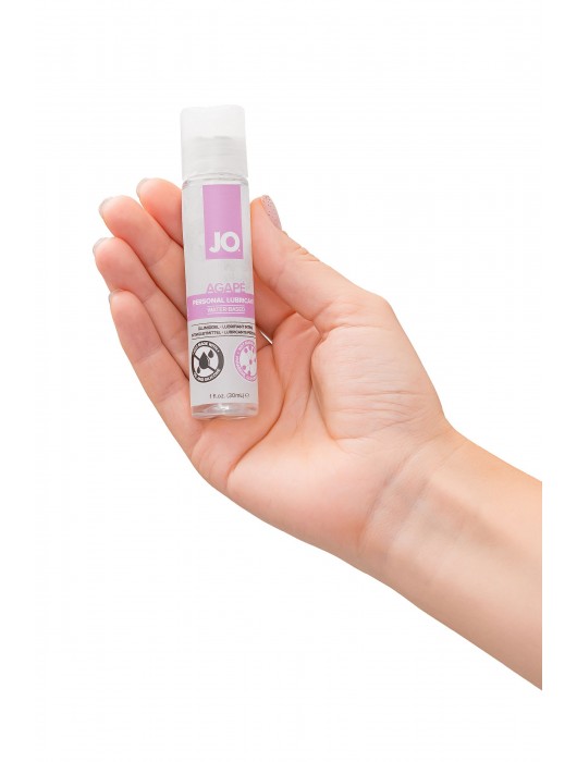 Лубрикант на водной основе для женщин JO AGAPE ORIGINAL - 30 мл. - System JO - купить с доставкой в Тольятти