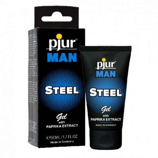 Эрекционный гель для пениса pjur MAN Steel Gel - 50 мл. - Pjur - купить с доставкой в Тольятти