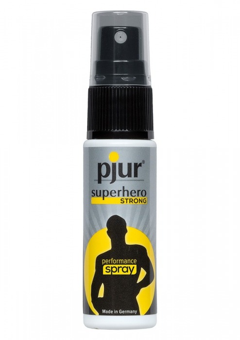 Спрей-пролонгатор длительного действия pjur SUPERHERO Strong Spray - 20 мл. - Pjur - купить с доставкой в Тольятти