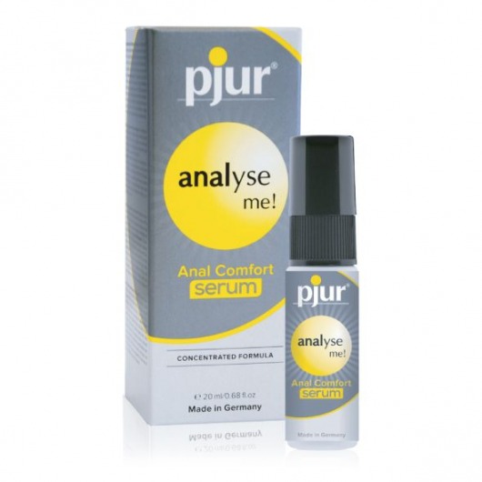 Анальный спрей pjur ANALYSE ME Serum - 20 мл. - Pjur - купить с доставкой в Тольятти