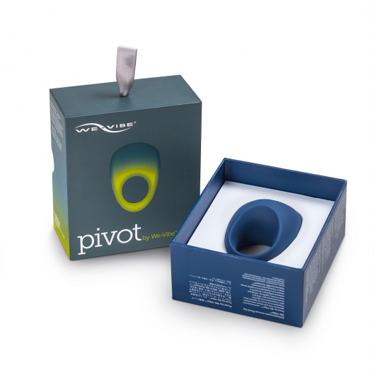 Синее эрекционное виброкольцо We-vibe Pivot - We-vibe - в Тольятти купить с доставкой