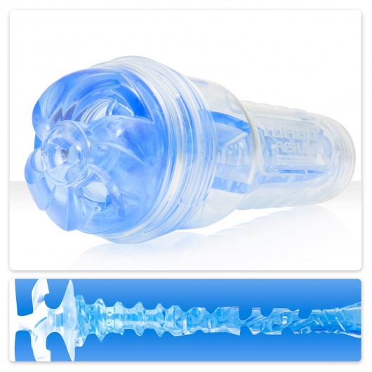 Мастурбатор Fleshlight Turbo - Trust Blue Ice - Fleshlight - в Тольятти купить с доставкой