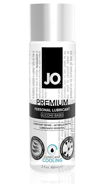 Охлаждающий лубрикант на силиконовой основе JO Personal Premium Lubricant Cooling - 60 мл. - System JO - купить с доставкой в Тольятти