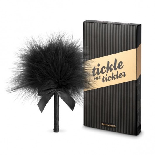 Пуховка для эротических игр Tickle Me Tickler - Bijoux Indiscrets - купить с доставкой в Тольятти