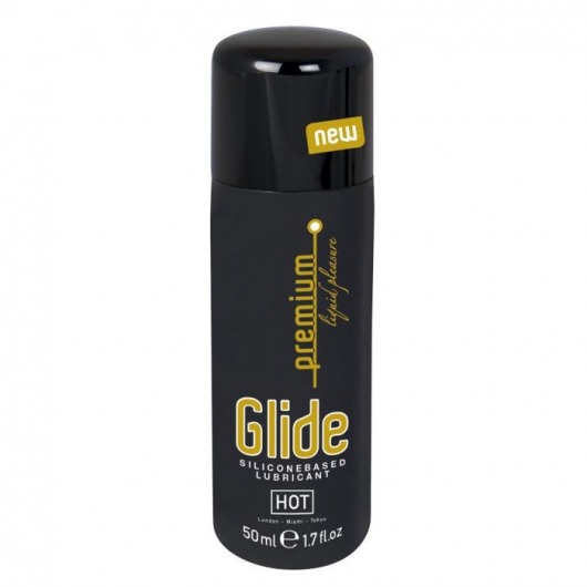 Интимный гель на силиконовой основе Premium Glide - 50 мл. - HOT - купить с доставкой в Тольятти