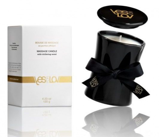 Массажная свеча Titillating Massage Candle - 120 мл. - YESforLOV - купить с доставкой в Тольятти