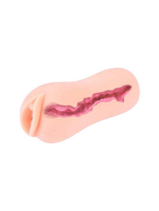 Мастурбатор-вагина Sanda с рельефным тоннелем - KOKOS - в Тольятти купить с доставкой