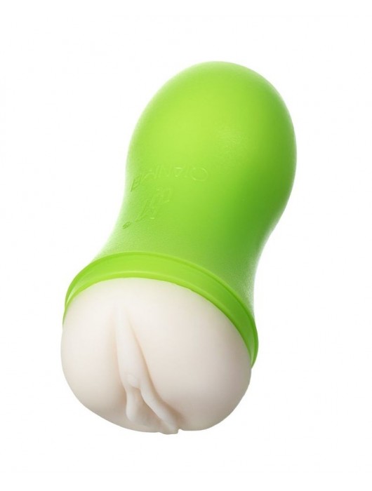 Мастурбатор-вагина A-Toys в зеленой колбе - A-toys - в Тольятти купить с доставкой