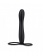 Черная насадка на пенис для двойной стимуляции Mojo BlackJack - 15 см. - Seven Creations - в Тольятти купить с доставкой
