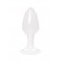 Белая акриловая анальная втулка - 8 см. - Toyfa Basic в Тольятти Белая акриловая анальная втулка - 8 см. - Toyfa Basic