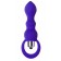 Фиолетовая анальная вибровтулка Curvy - 14 см. - ToyFa в Тольятти Фиолетовая анальная вибровтулка Curvy - 14 см. - ToyFa