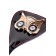 Чёрный стек с совой на кожаном наконечнике - 24 см. - ToyFa - купить с доставкой в Тольятти Чёрный стек с совой на кожаном наконечнике - 24 см. - ToyFa - купить с доставкой в Тольятти