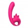 Розовый изогнутый вибратор с фрикциями - 19,7 см. - I-MOON купить в Тольятти с доставкой в Orgasmix.ru Розовый изогнутый вибратор с фрикциями - 19,7 см. - I-MOON
